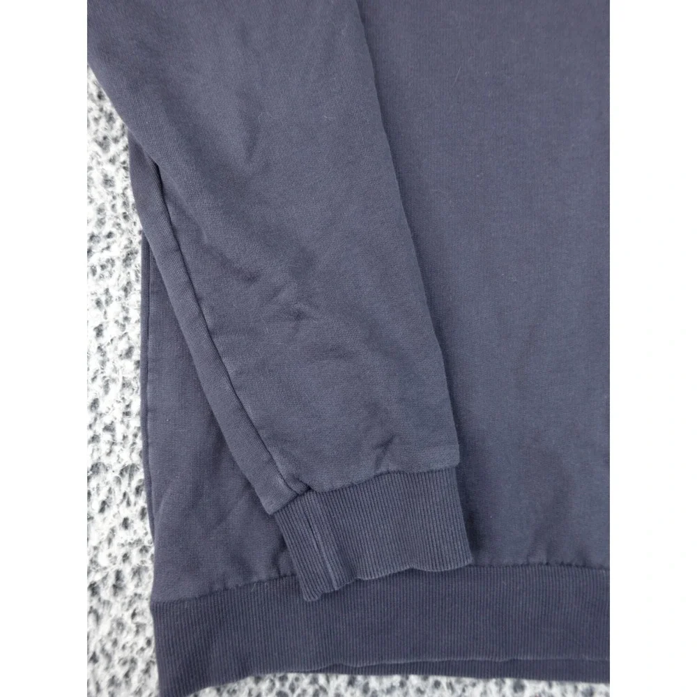 Fjallraven Logo Sweater Mens‎ XXL Navy Blue Graphic Pullover Crewneck F84141